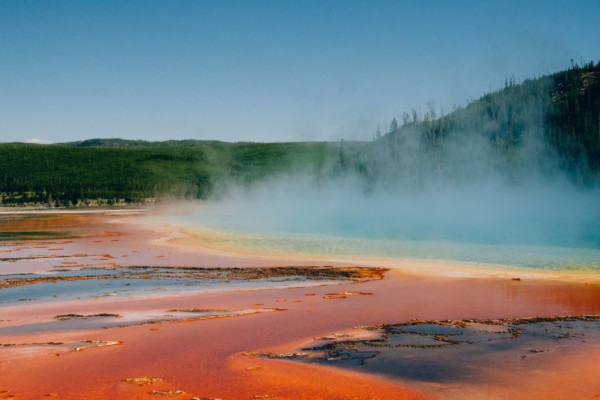 Yellowstone geyser