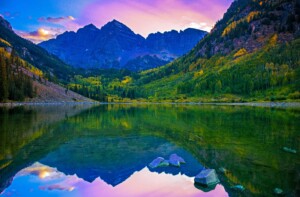 the maroon bells