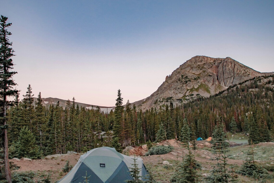 Camping in Rocky Mountain National Park